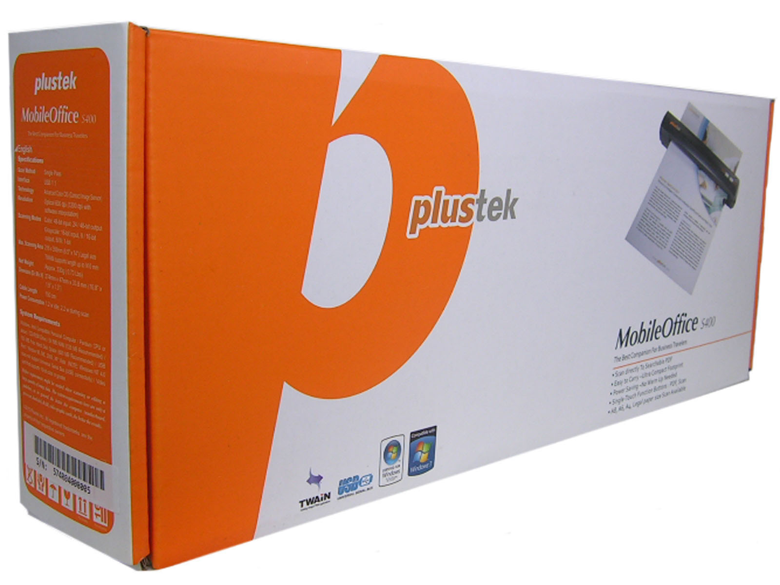 Plustek MobileOffice S400 Sheet-fed scanner – image 2