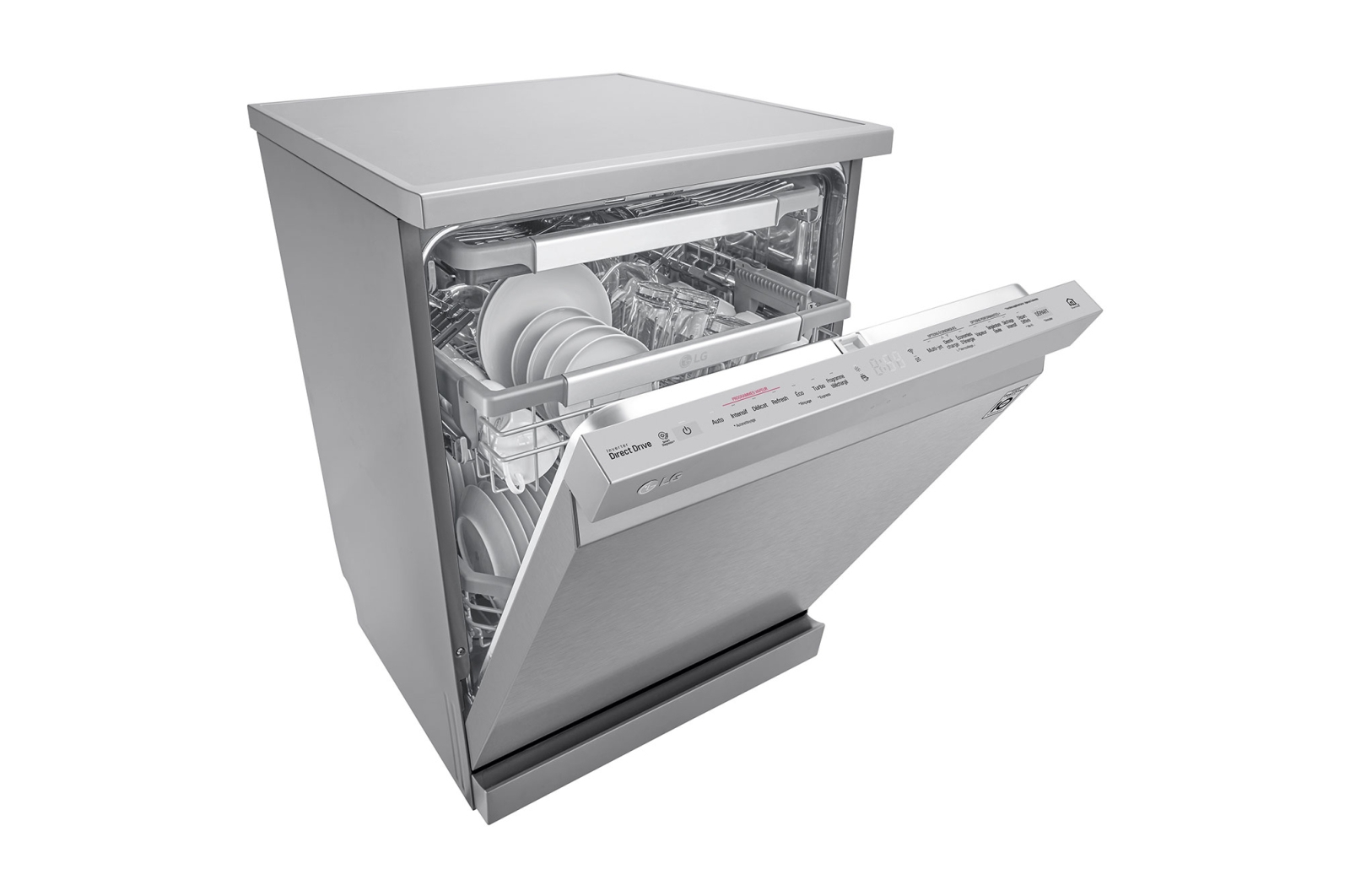 LG DF415HSS dishwasher Semi built-in 14 place settings – image 5
