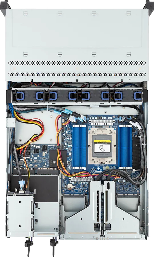 GIGABYTE R263-Z37-AAC1 LGA 6096 Rack (2U) Black, Steel – image 3