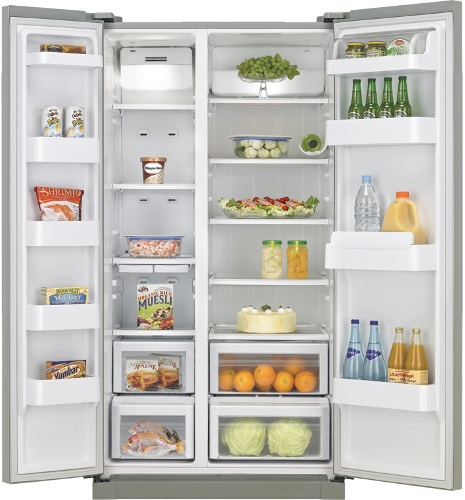 Samsung RS1065S side-by-side refrigerator Freestanding – image 2