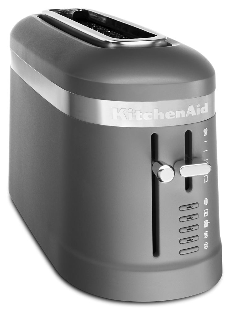 KitchenAid 2 Slice Long Slot Toaster Grey