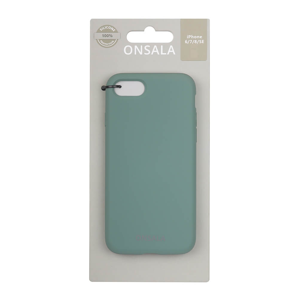 Onsala Phone Case Silicone Pine Green - iPhone 6/7/8/SE – image 2