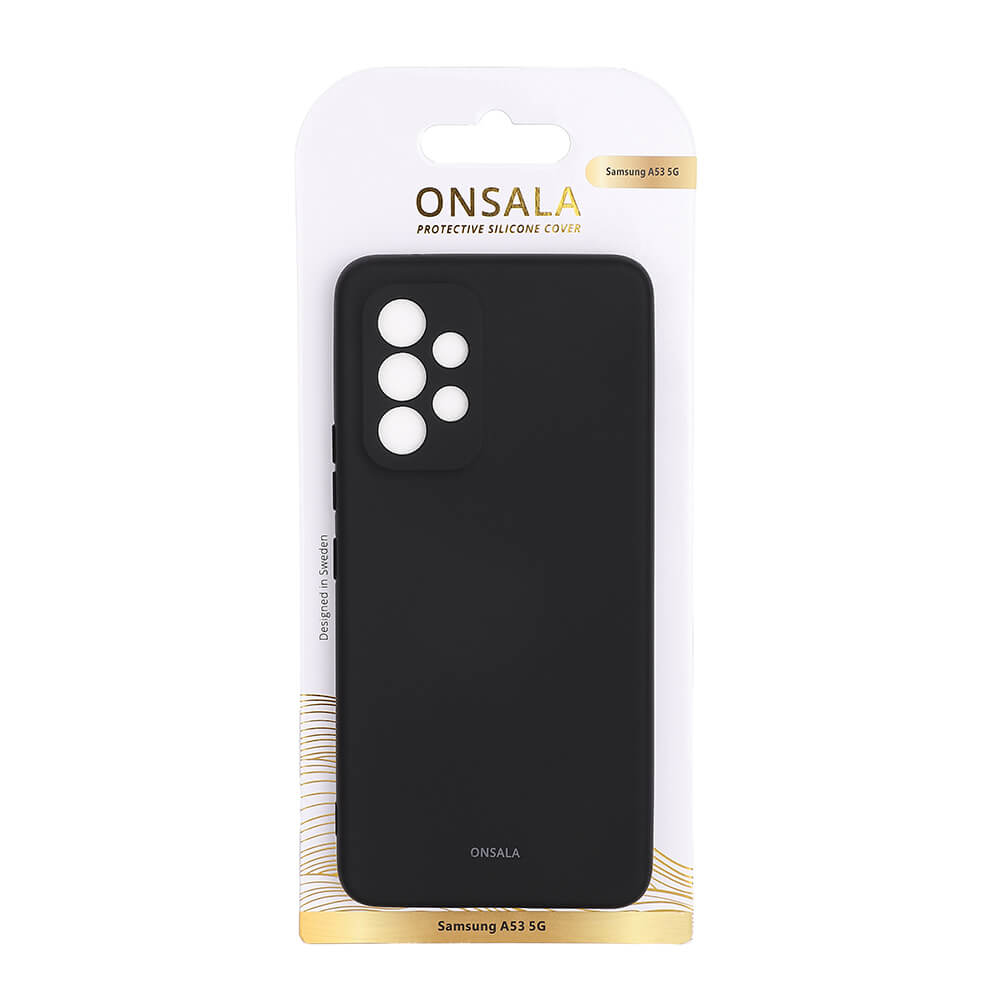 Onsala Phone Case Silicone Black - Samsung A53 – image 2