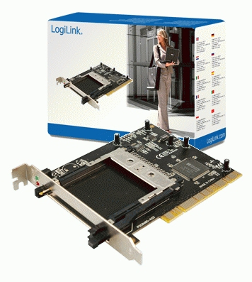 LogiLink PCI interface card PC Card 1x – image 2