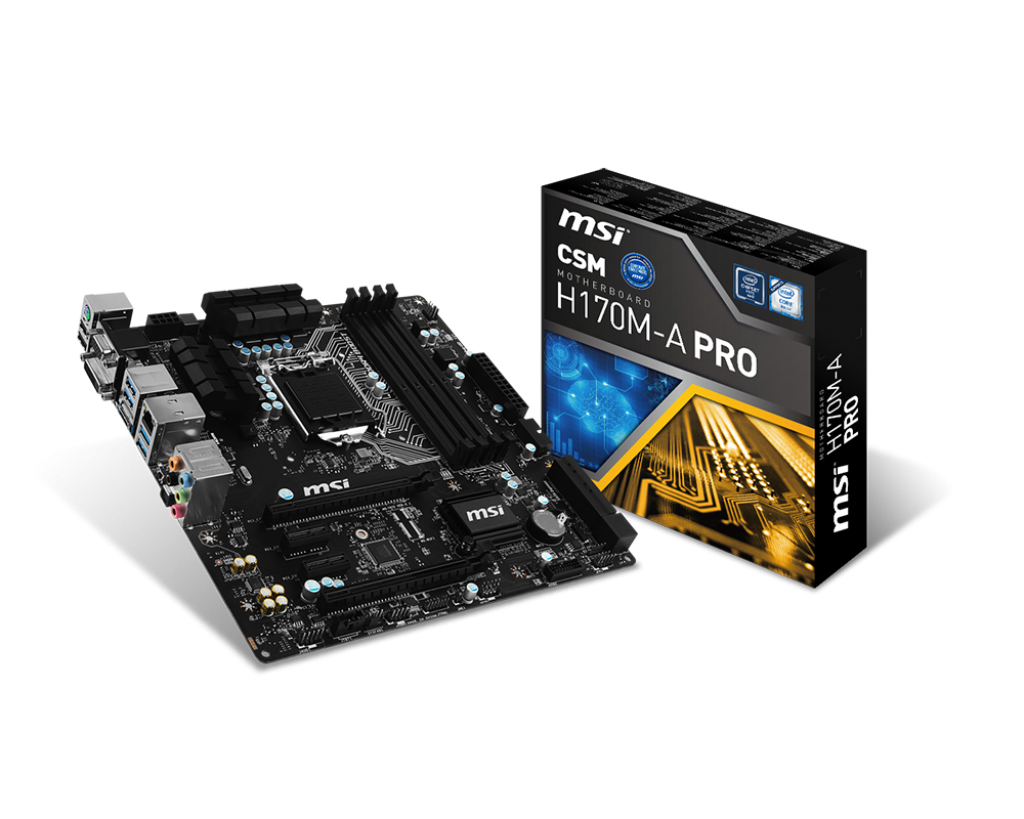 MSI CSM-H170M-A PRO Motherboard – image 1