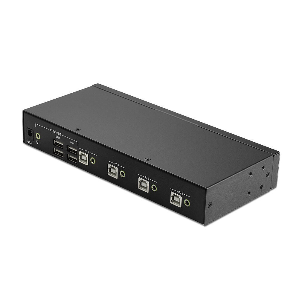 Lindy 4 Port USB 2.0 and Audio KM Switch – image 2