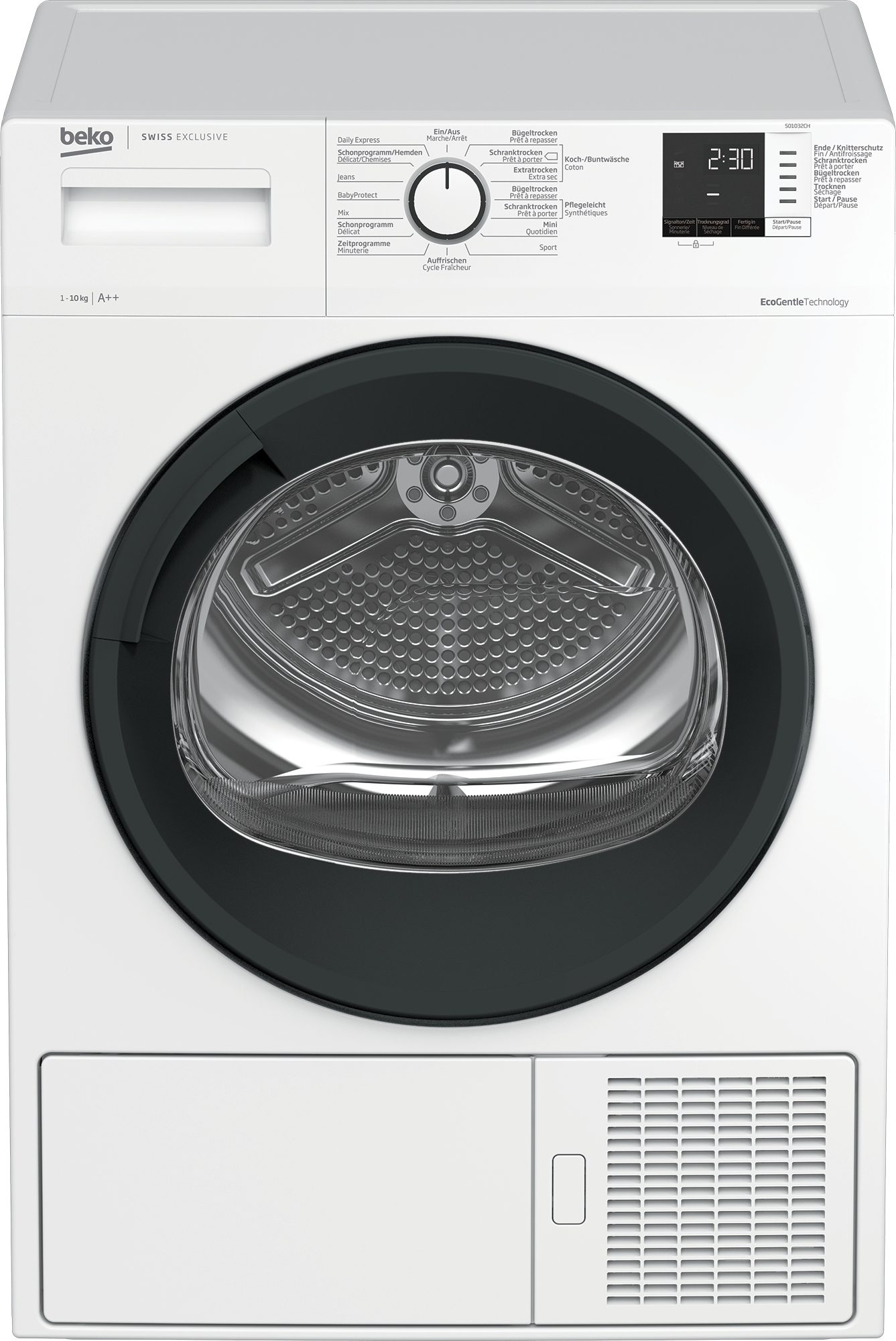 Beko 501032CH washer dryer Freestanding Front-load White