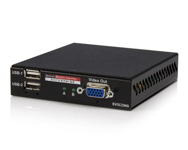 StarTech.com SV5CONS KVM switch Black