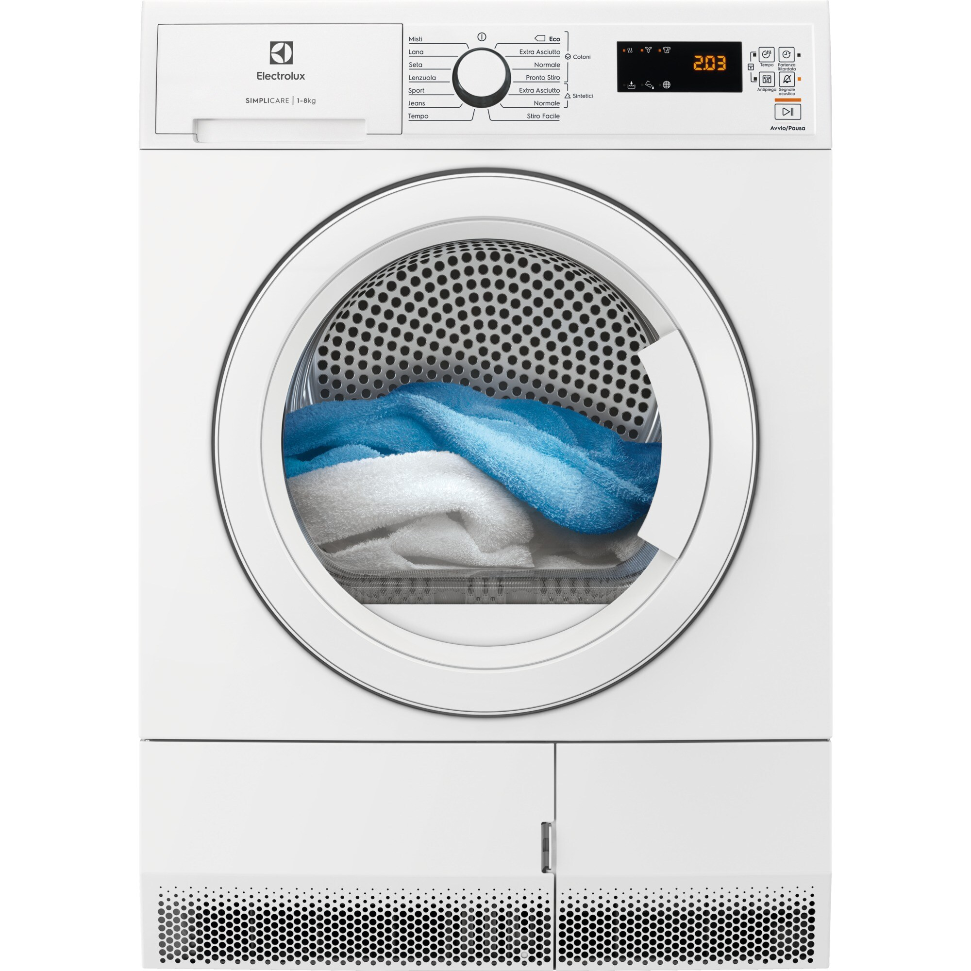 Electrolux EDH4825TW tumble dryer Freestanding Front-load – image 9