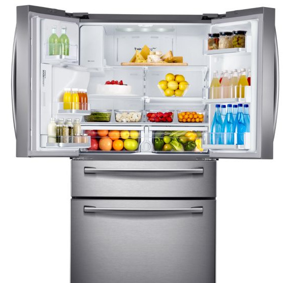 Samsung RF24HSESBSR side-by-side refrigerator Freestanding – image 3