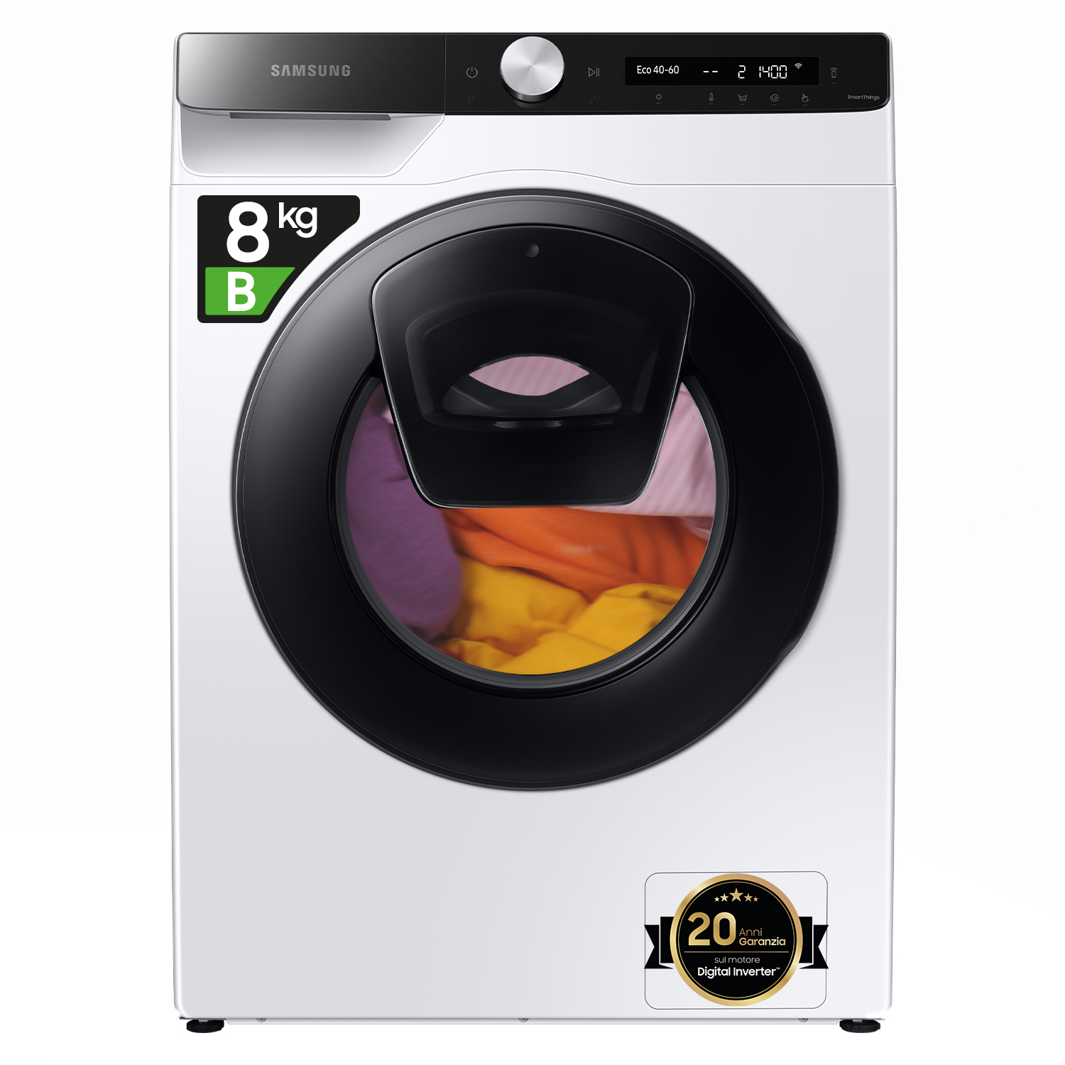 Samsung WW80T554DAE washing machine Front-load