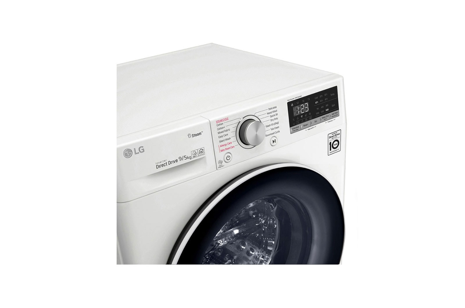 LG F4DN4009S0W washer dryer Freestanding Front-load White – image 3