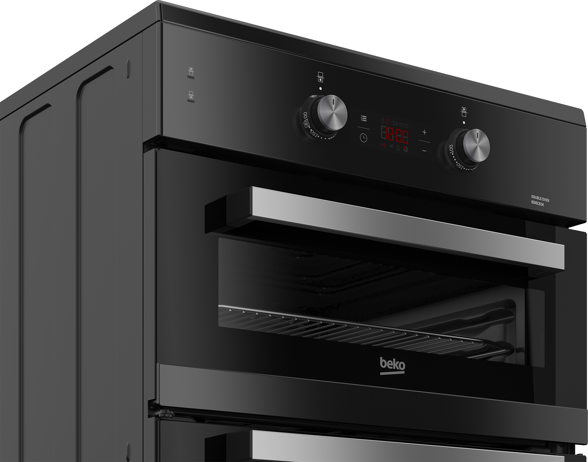 Beko BDI6C65K 60cm Double Oven Electric Cooker – image 3