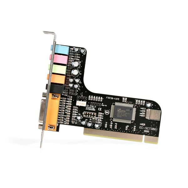 StarTech.com 5 Channel PCI Sound Adapter Card with AC97 3D Audio Effects – image 2