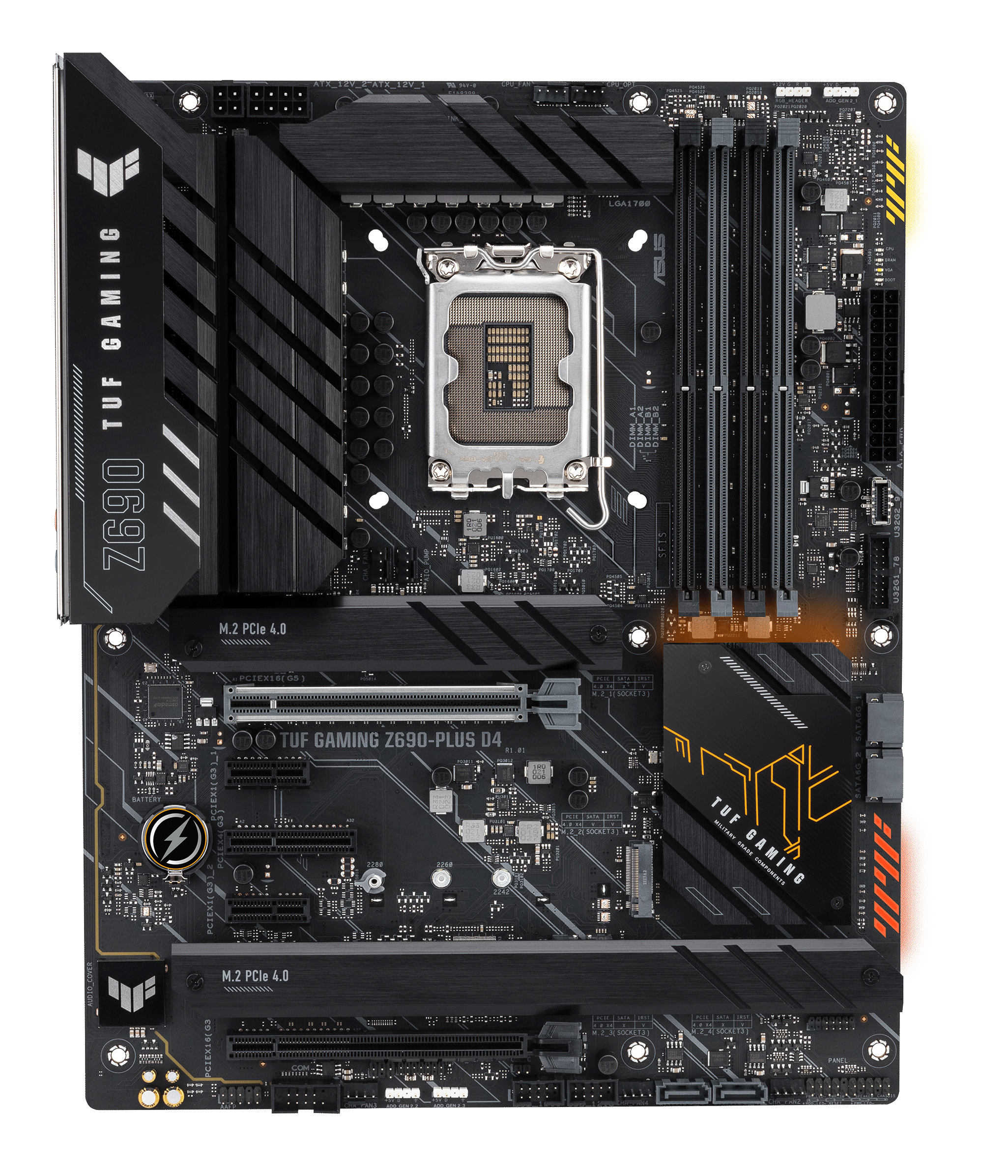 ASUS TUF GAMING Z690-PLUS D4 Intel Z690 LGA 1700 ATX image 2