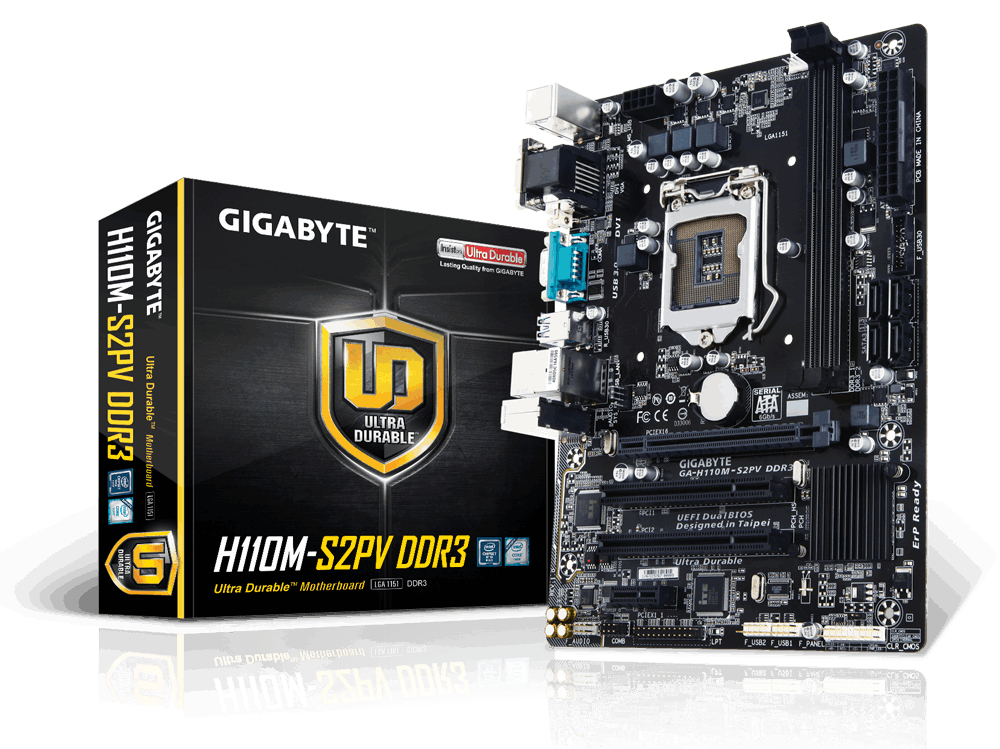 GIGABYTE GA-H110M-S2PV DDR3