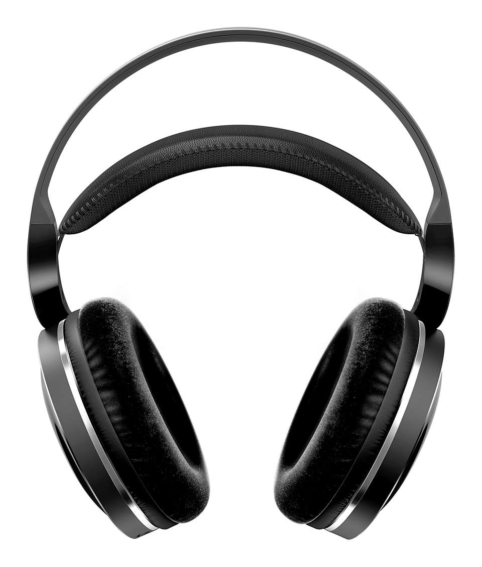 Philips SHD8850/79 Wireless Over-Ear Hi-Fi TV Headphones, Black – image 3