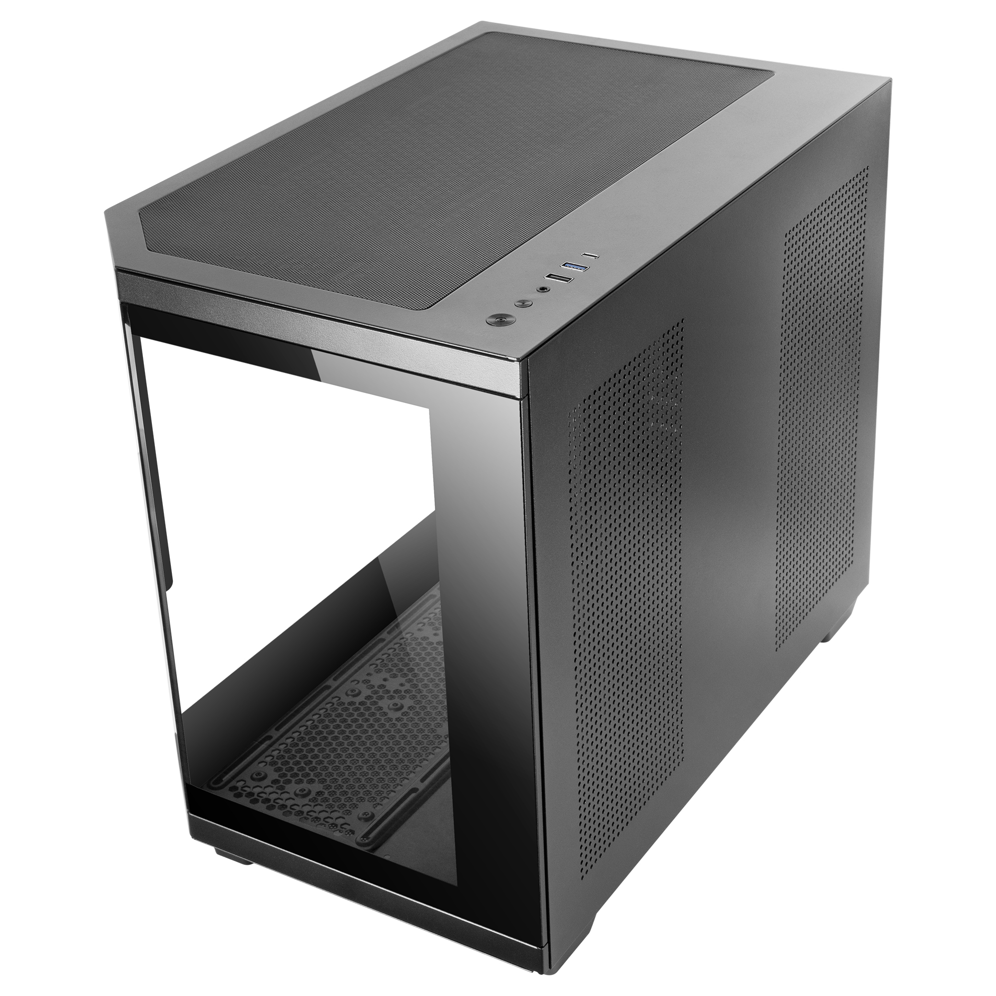 Mars Gaming MC3TCORELCDM computer case Mini Tower Black – image 4