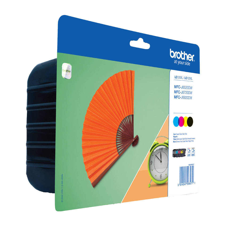 Brother LC-129XL ink cartridge Original Black, Cyan, Magenta, Yellow