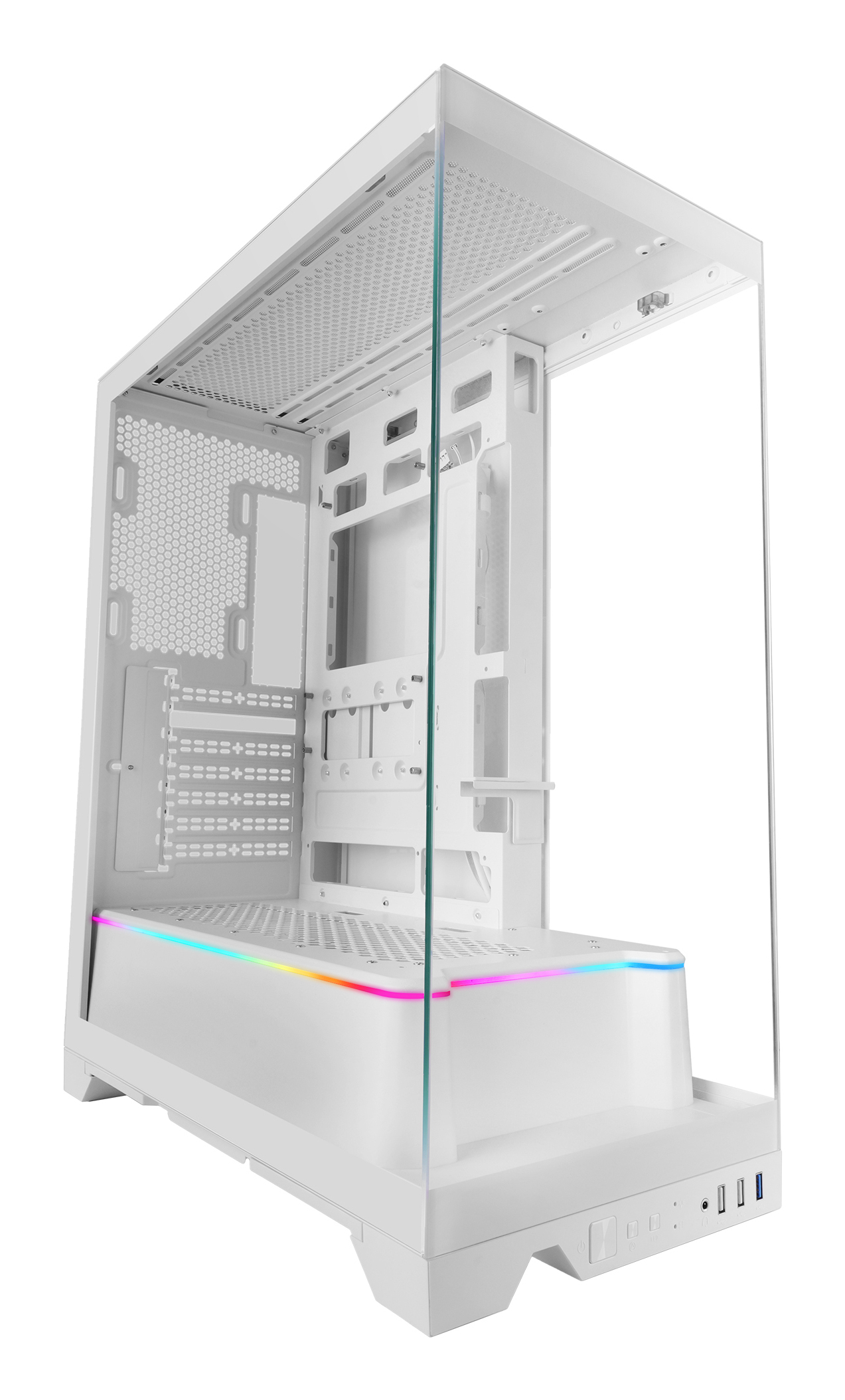 Mars Gaming MCPRISMAW computer case Midi Tower White – image 4