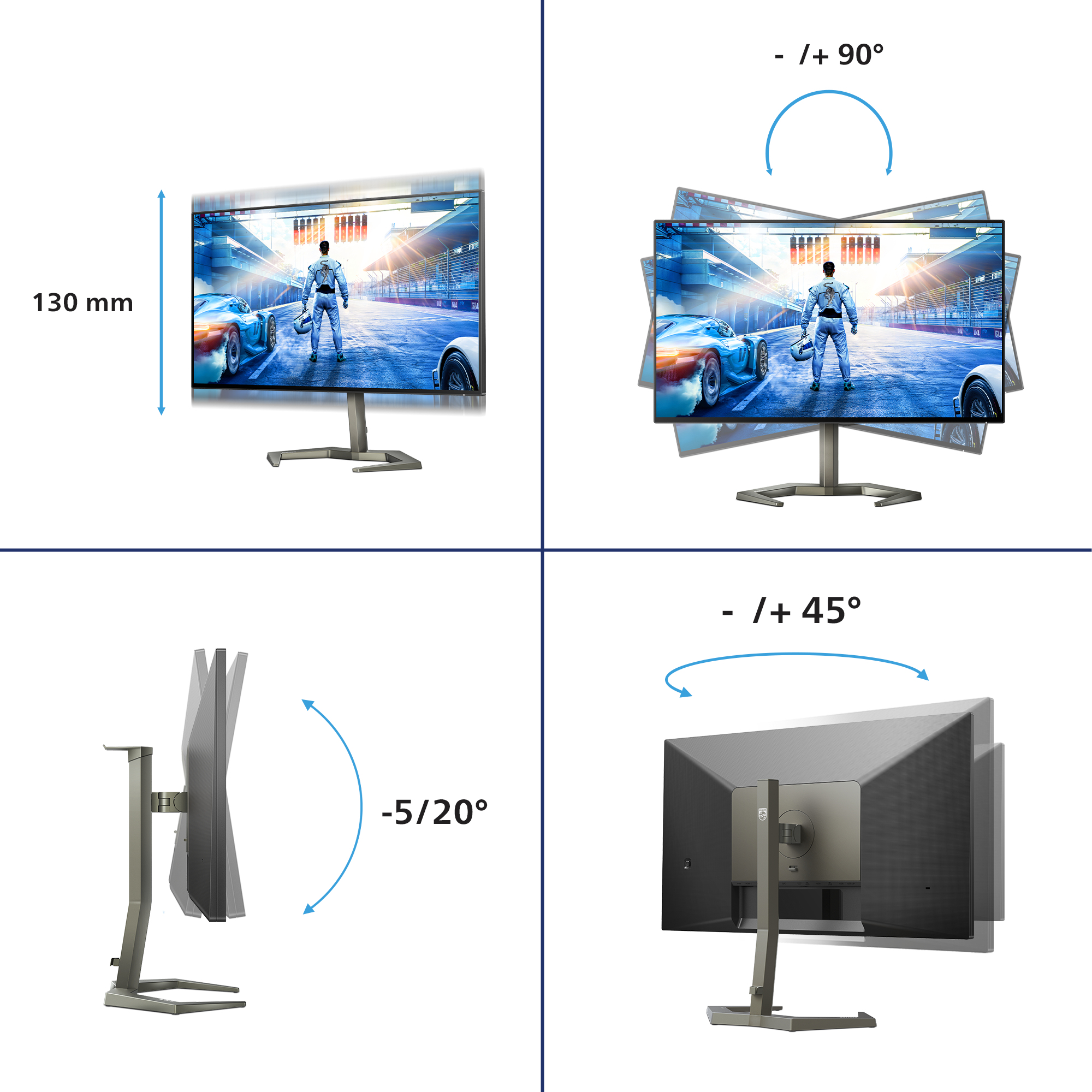 Philips Momentum 27M1F5500P/00 computer monitor – image 3