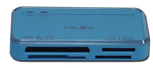 Nilox 10NXCRA100003 card reader USB 2.0 Blue