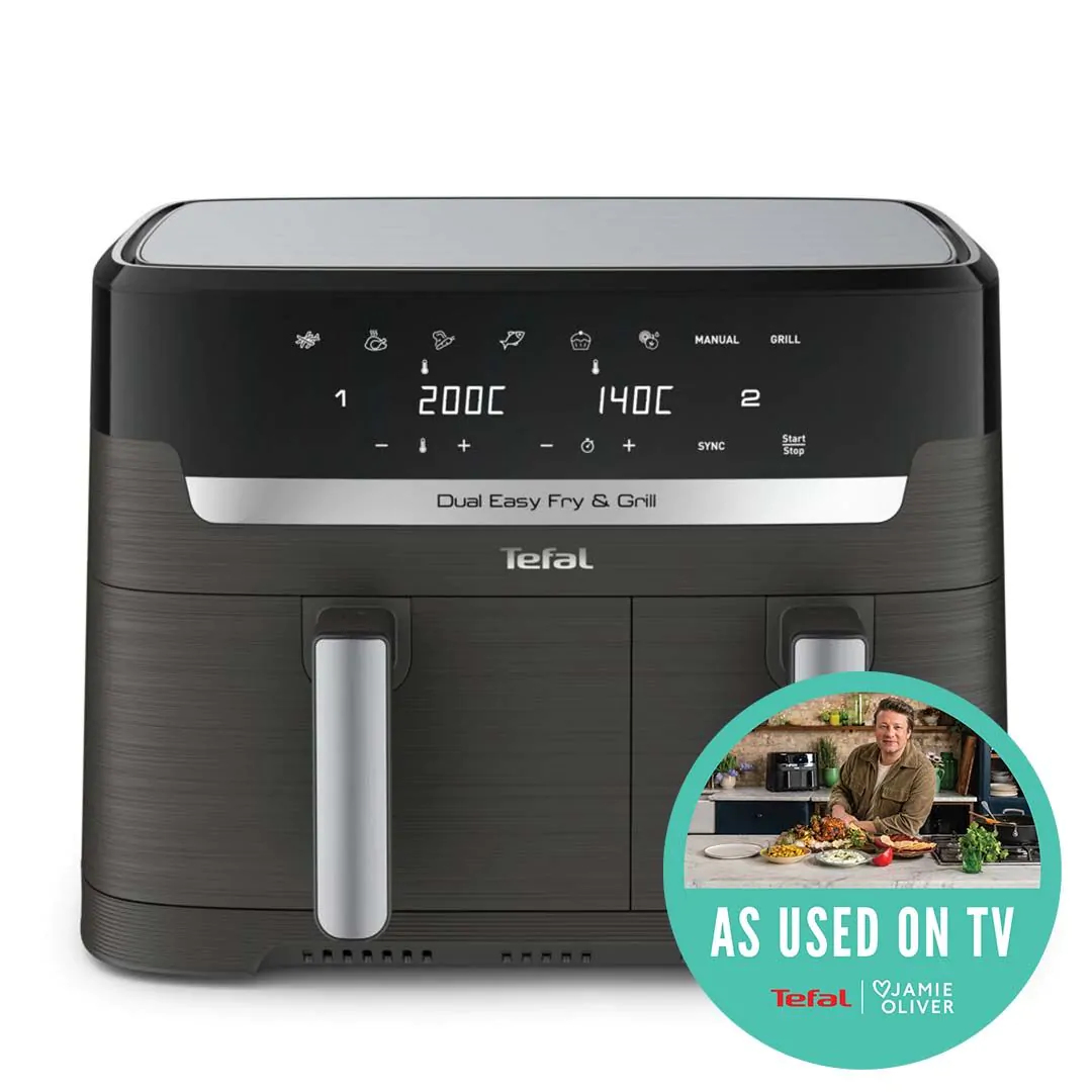 Tefal Dual Easy Fry & Grill EY905B40 Double – image 2