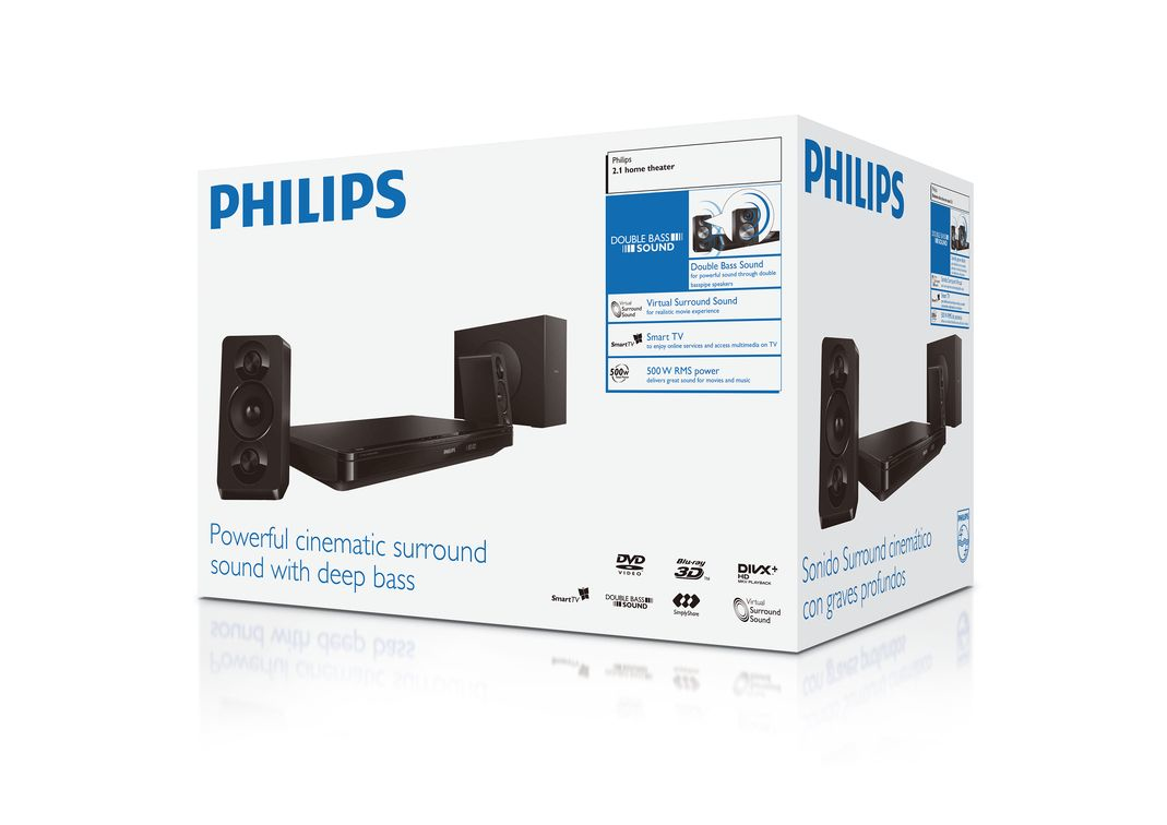 Philips 2.1 Home theater HTB3270/12 – image 3