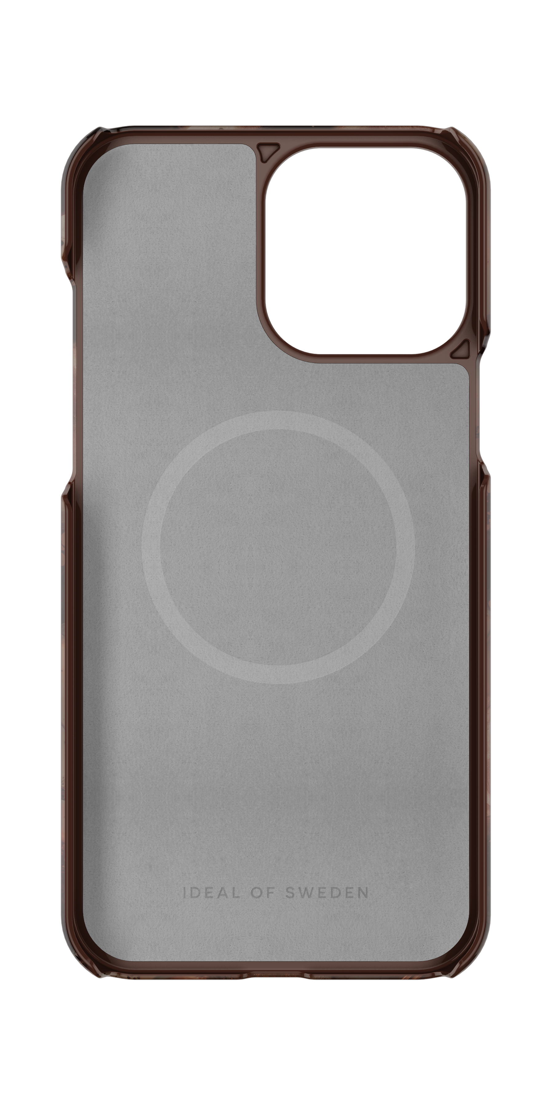 iDeal of Sweden Printed Case MagSafe iPhone 14PM Dark Amber Marble – image 1