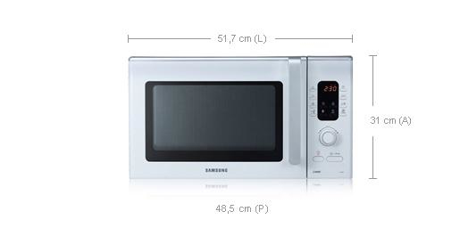 Samsung CE107BT microwave White – image 2