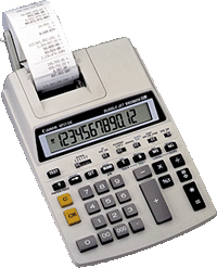 Canon BP37-DE calculator Printing Grey