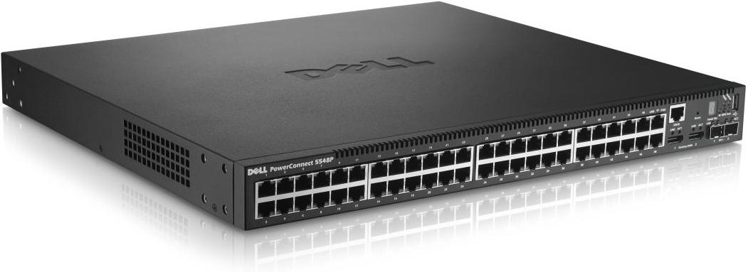 Dell PowerConnect 5548P Managed L2 1U Black