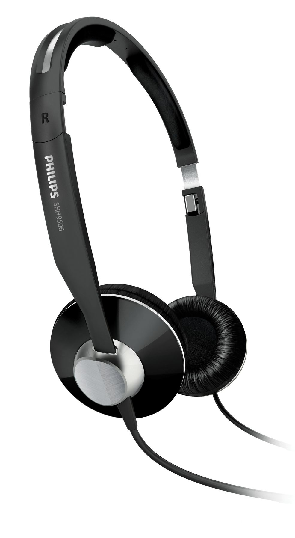 Philips SHH9506/28 headphones/headset Wired Head-band Calls/Music Black – image 1