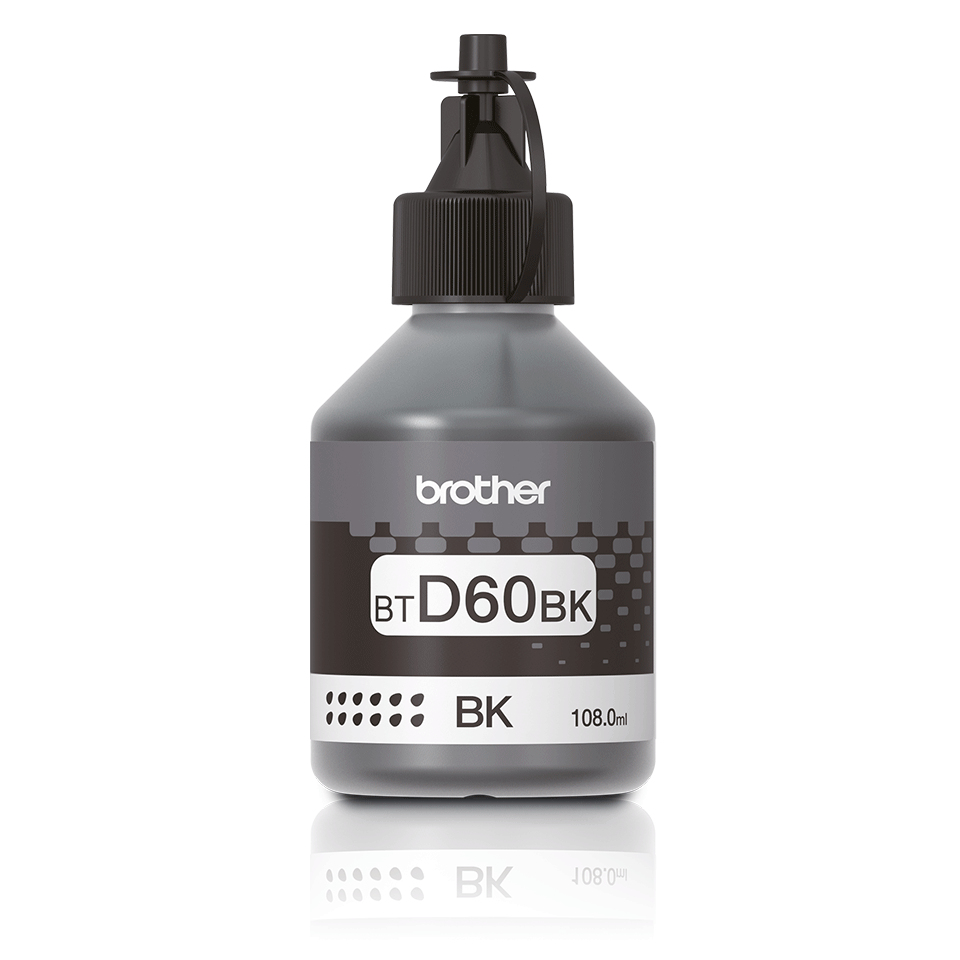 BOTELLA DE TINTA BROTHER BTD60BK - INYECCIÓN DE TINTA, 6500 PÁGINAS, NEGRO