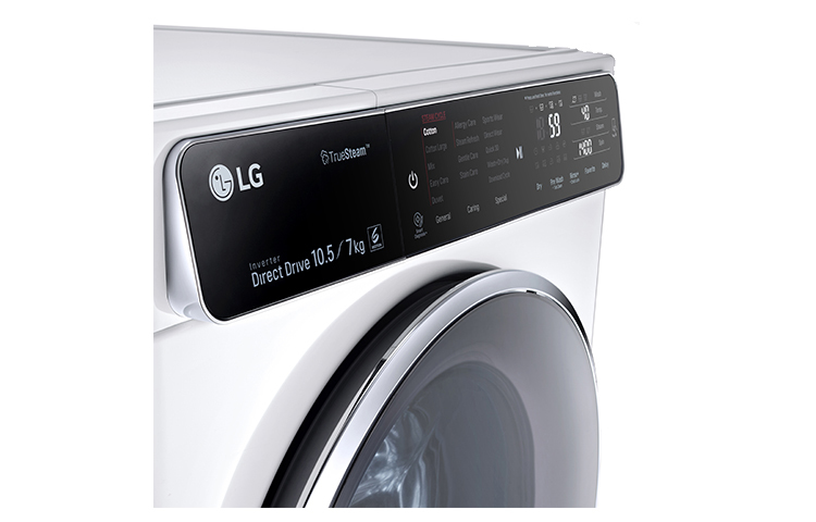 LG FH4U1JBH2N washer dryer Freestanding Front-load White – image 6