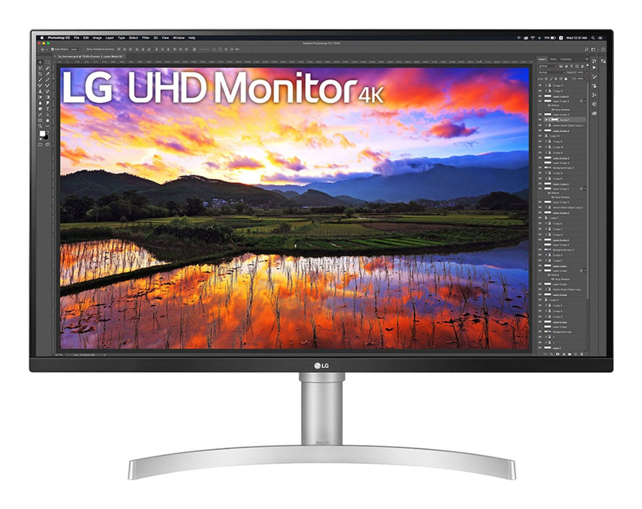 LG 32UN650K-W Monitor PC 81,3 cm (32") 3840 x 2160 Pixel 4K Ultra HD LED Bianco