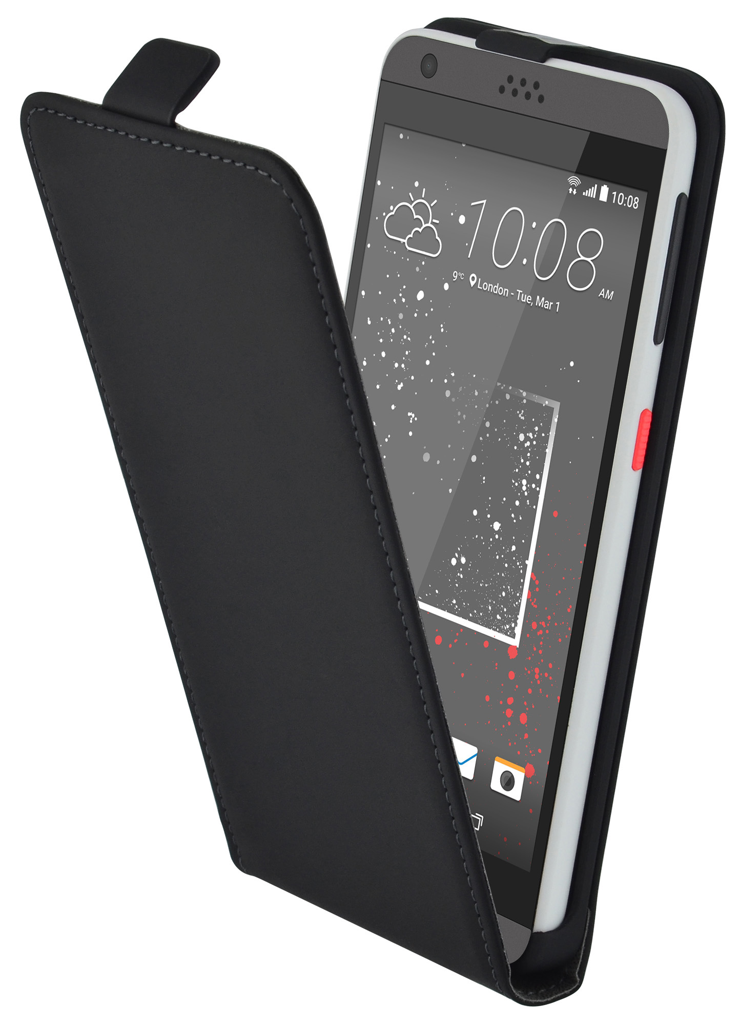 Mobiparts Premium Flip Case HTC Desire 530 Black