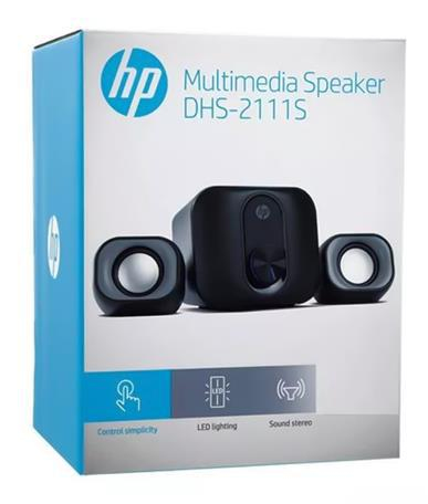 HP DHS-2111S conjunto de altavoces 11 W Negro 2.1 canales De 1 vía 6 W imagen 5