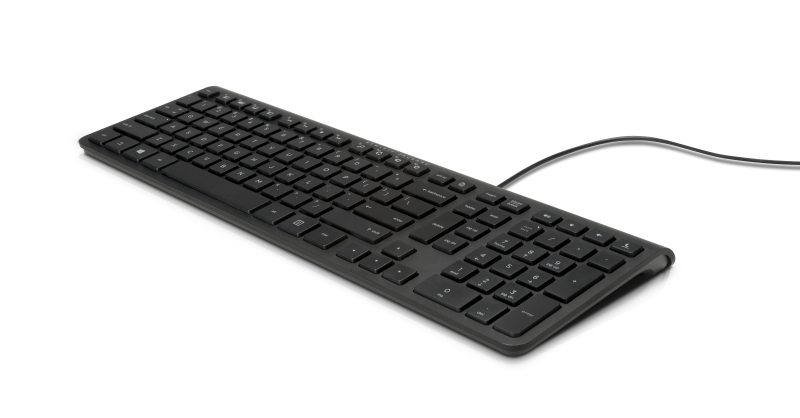 HP 723314-091 keyboard Home USB Norwegian Black