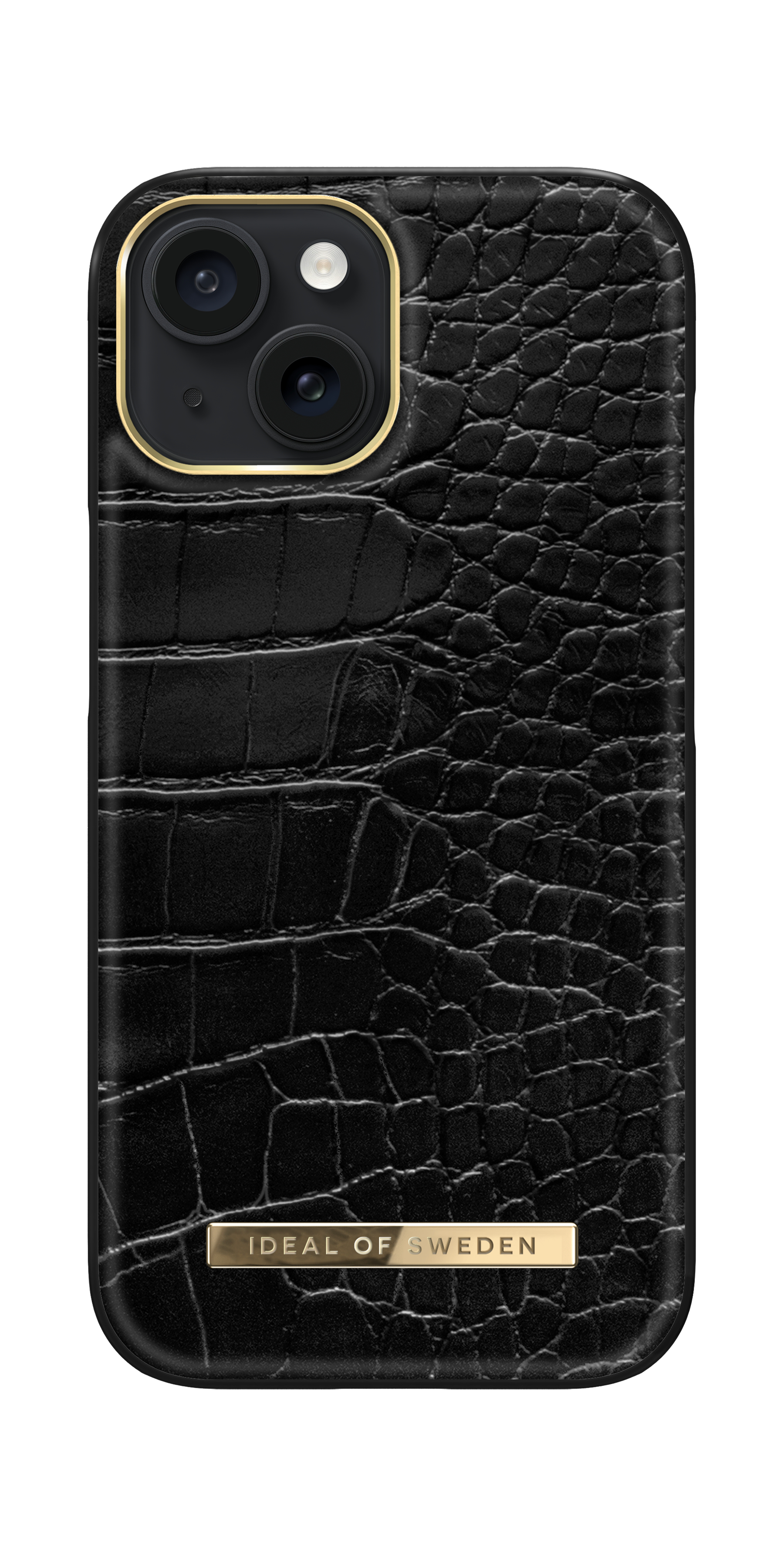 iDeal of Sweden Atelier Case iPhone 15 Neo Noir Croco – image 1
