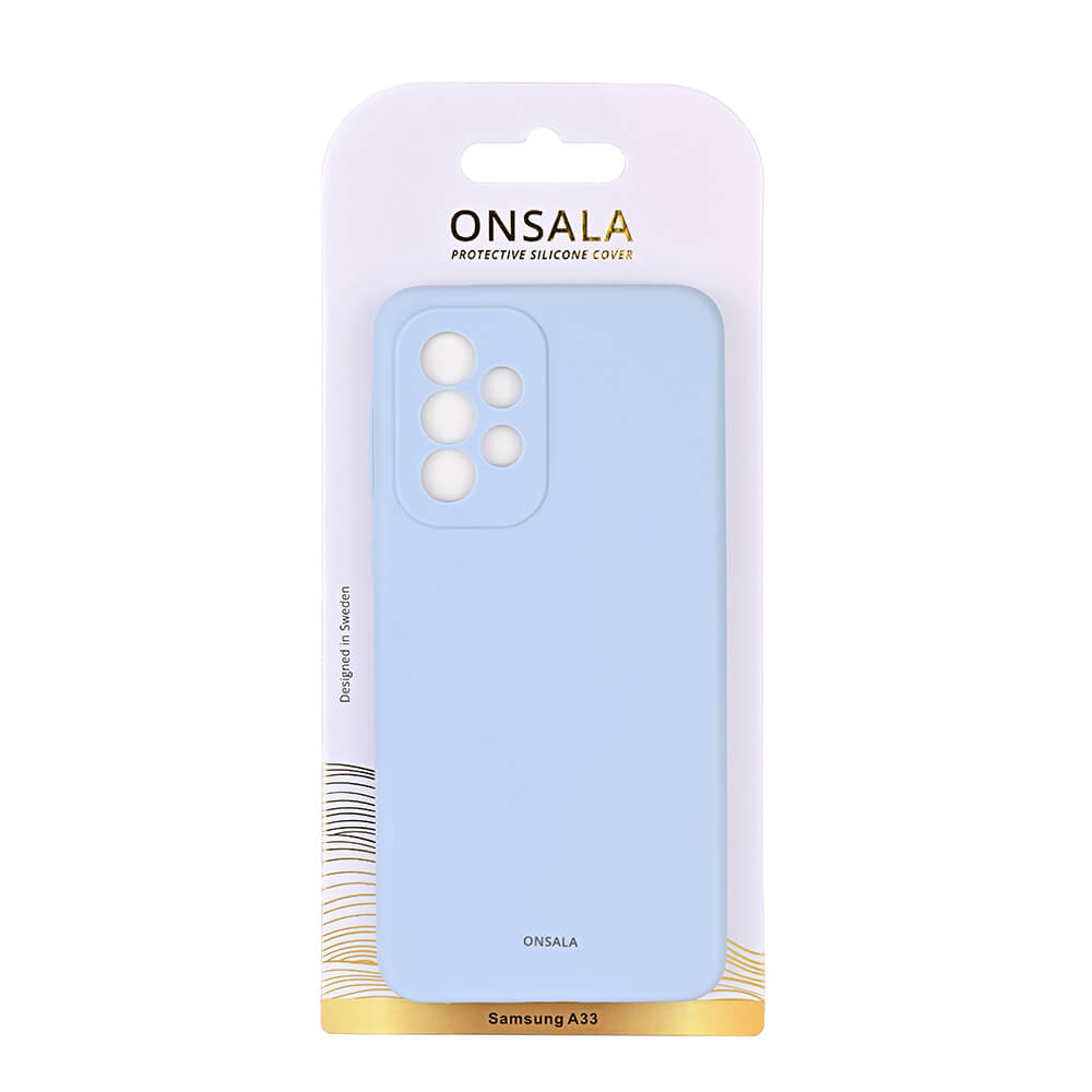 Onsala Phone Case Silicone Light Blue - Samsung A33 – image 2