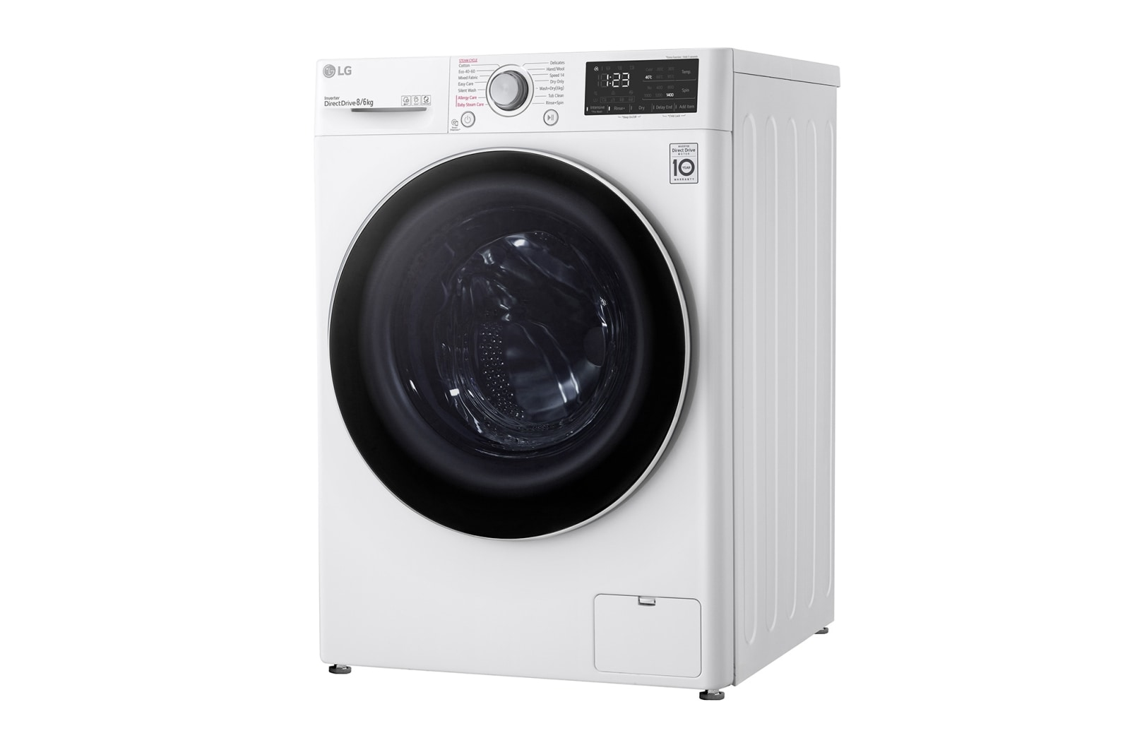 LG F4DV328S0U washer dryer Freestanding Front-load White – image 3