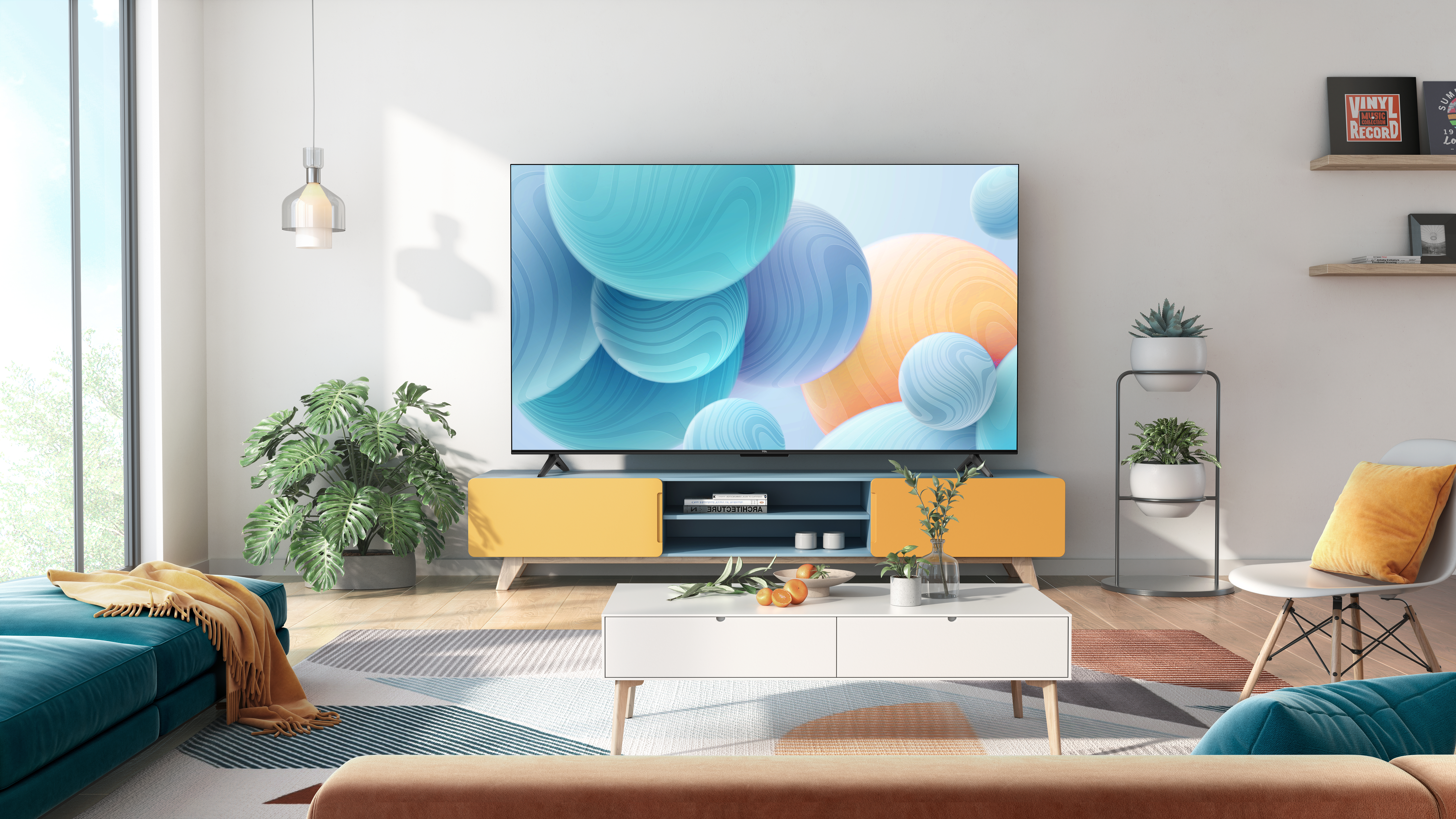 TV HDR Tcl 65P69K 165 cm 4K UHD 2025 Aluminium brossé — photo 3