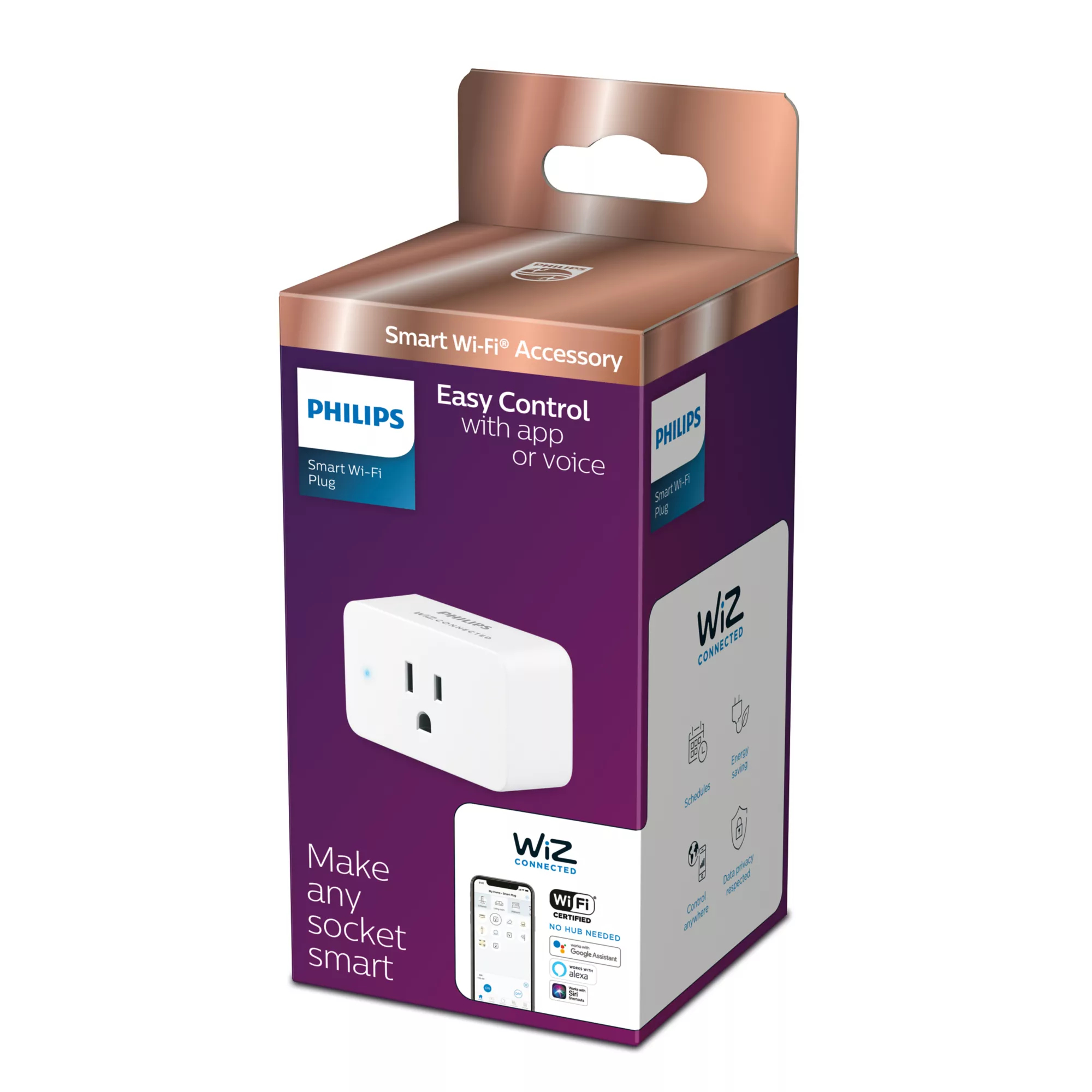 Philips by Signify Philips 046677562342 smart plug Home, Office White – image 3