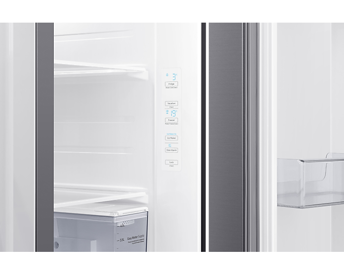 Samsung RS64R5311M9/FA side-by-side refrigerator Freestanding – image 7