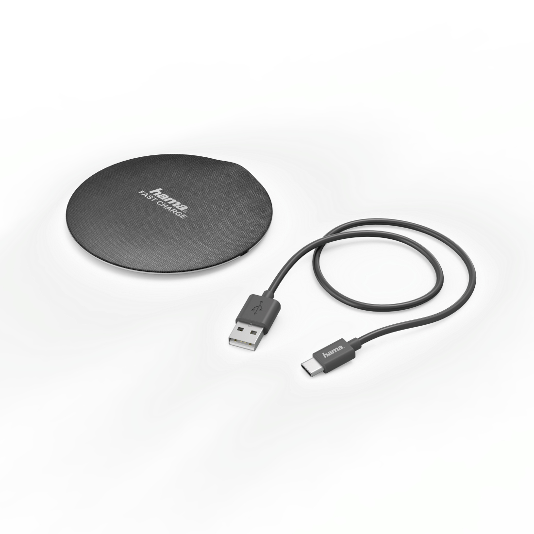 Hama 00183381 mobile device charger Smartphone Black USB Wireless charging Indoor – image 1