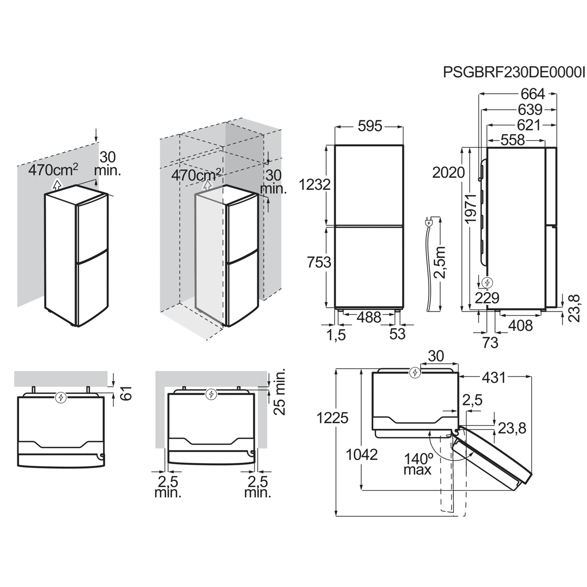 Electrolux LNT6MD36U Freestanding – image 9