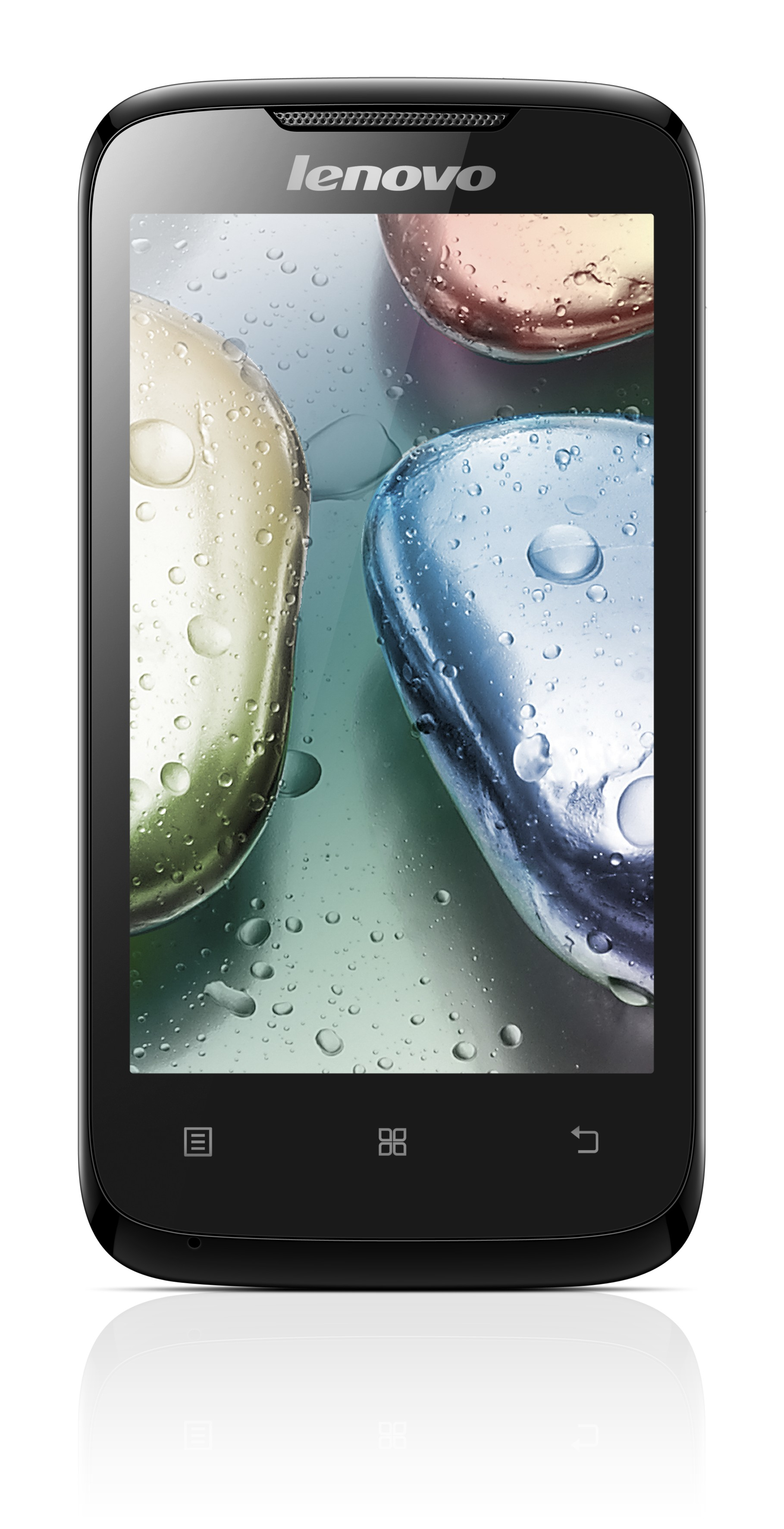 Lenovo A369i 10.2 cm (4") Dual SIM Android 4.2 3G Micro-USB 0.512 GB 4 GB 1500 mAh White – image 2