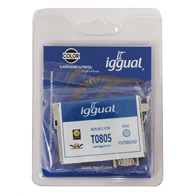 iggual PSIT080540 ink cartridge High (XL) Yield Light Cyan – image 1