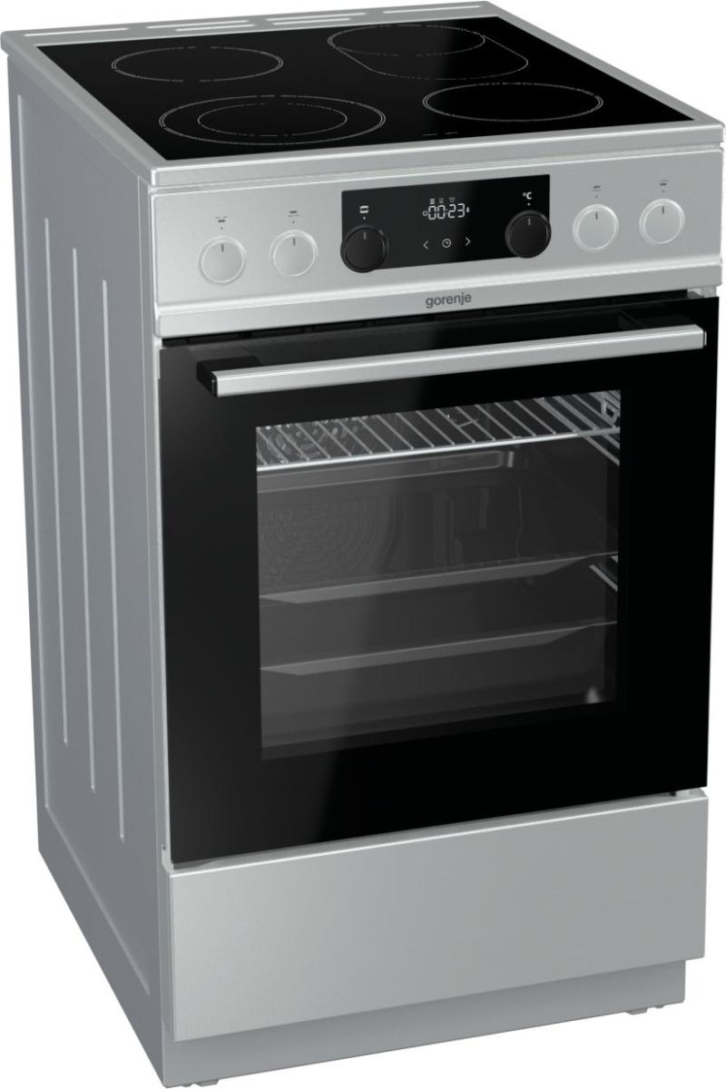 Gorenje ECS5350XPA Freestanding cooker Electric Zone induction hob Stainless steel – image 5